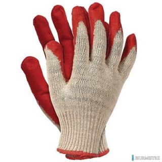 Rękawice Ochronne RU czerwone robocze "wampirki" Rozmiar 9 REIS