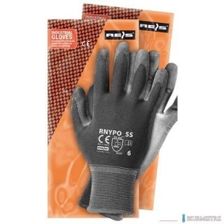 Rękawice powlekane stalowo-szare Rozmiar 10 RNYPO