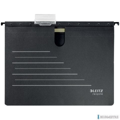 Skoroszyt zawieszany Alpha Recycle, czarny Leitz, 19200095
