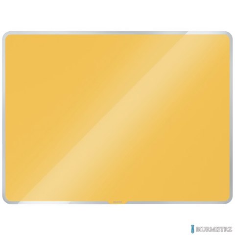 Szklana tablica magnetyczna Leitz Cosy 60x40cm, żółta 70420019
