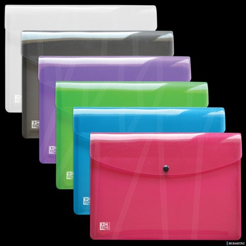 Teczka kopertowa A4 miks kolorów OXFORD HAWAI 400031405