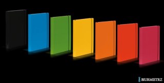 Teczka skrzydłowa z gumką CARIBIC 4cm czarna VAUPE, 339/02