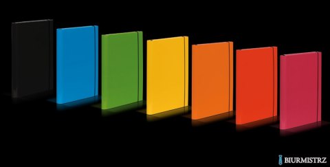 Teczka skrzydłowa z gumką CARIBIC 4cm czarna VAUPE, 339/02