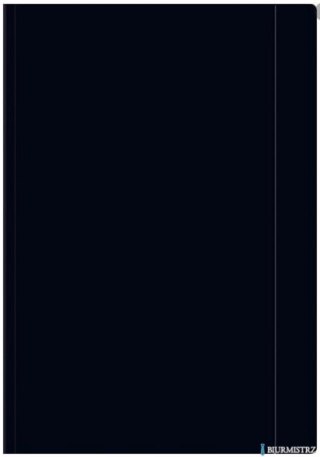 Teczka z gumką A4+ czarna 3051 INTERDRUK