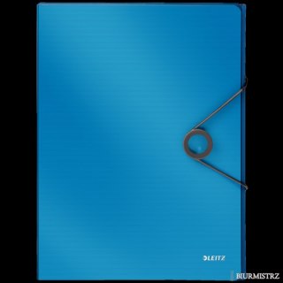 Teczka z gumką PP LEITZ SOLID 30mm jasnoniebieska 45681030