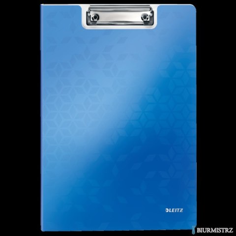 Teczka z klipsem LEITZ WOW niebieski 41990036