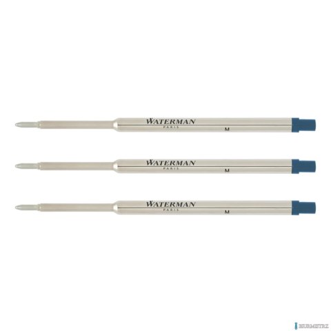 WATERMAN Wkłady do długopisów standard niebieskie (M) 2139452 opakowanie 12szt.