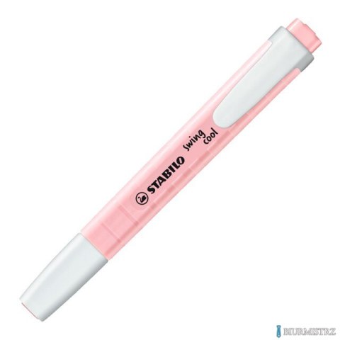 Zakreślacz STABILO swing cool pastel pastelowy różowy 275/129-8