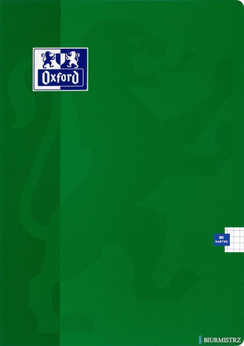 Zeszyt A5 80k, kratka z marginesem, OXFORD, ESSE 100302253