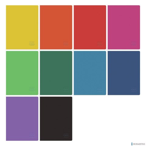 Zeszyt B5, 96 kartek w kratkę, Rainbow Classic Collection 400197926 HERLITZ