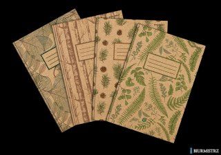 Brulion Go Green mo A5 96k 70g okładka kraft 300g kratka z marginesem 400153379 TOP-2000