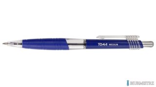 Długopis AUTOMAT MEDIUM z końcówką 1,0mm niebieski TO-038 Toma
