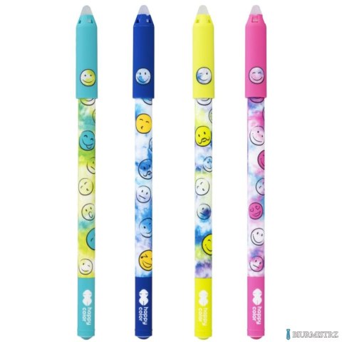 Długopis wymazywalny SMILE, 0.5mm, niebieski,_ Happy Color HA 4120 01SM-3