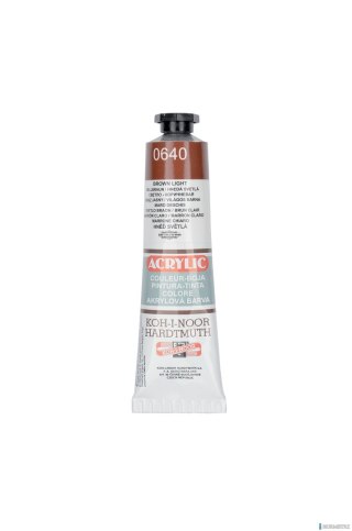 Farba ACRILIC 162738 40ml brąz KOH-I-NOOR