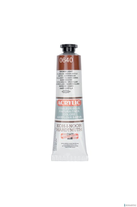 Farba ACRILIC 162738 40ml brąz KOH-I-NOOR