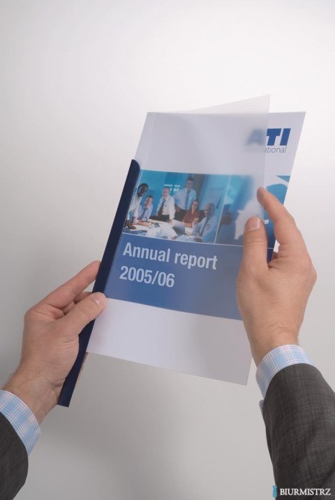 Grzbiety zaciskowe DURABLE A4/30 2900/01 czarny 100szt 2900-01