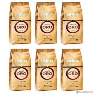 Kawa LAVAZZA QUALITA ORO 1kg ziarnista (6szt.)