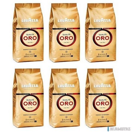 Kawa LAVAZZA QUALITA ORO 1kg ziarnista (6szt.)
