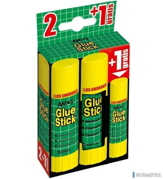 Klej w sztyfcie Amos 2x 22g+1x 8g 130-1811