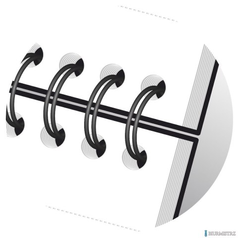 Kołonotatnik A4 80 kartek, kratka / tagi, STUDENT EASYNOTES, OXFORD, 400019526