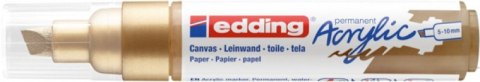 Marker akrylowy 5-10 mm matowe bogate złoto 5000/924/ZL Edding