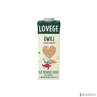 Napój roślinny SANTE OWSIANE bez cukru 1L LOVEGE