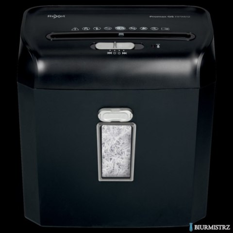 Niszczarka Rexel ProMax QS RPX612, (P-4), 6 kartek, 12 l kosz 2104579EU