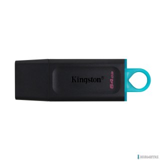 Pamięć Pendrive KINGSTON 64GB USB 3.2 GEN1 Data Traveler Exodia czarny-turkusowy DTX/64GB