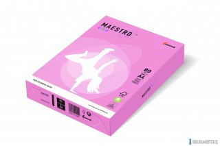 Papier xero MAESTRO COLOR A4 80g PI25 różowy
