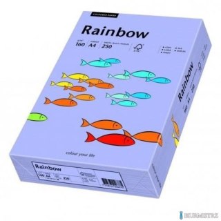 Papier xero kolorowy A4 160g fiolet R60 RAINBOW 88042571 250ark