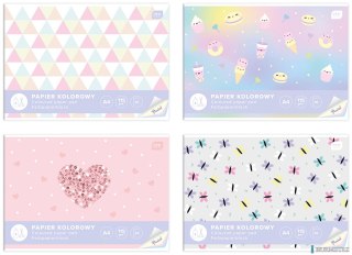 Papier kolorowy A4 10 kartek 115 g PASTEL