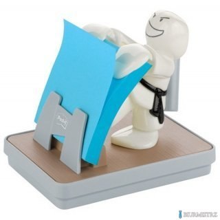 Podajnik KARATE Z-Notes +nieb. Super Sticky POST-IT (76x76mm) HK100008380 (X)