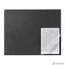 Podkład na biurko z zabezpieczeniem krawędzi 650x500mm czarny DURABLE 729301 SALE