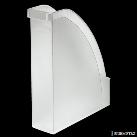 Pojemnik na czasopisma LEITZ PLUS przezroczysty mleczny 70mm 24760003