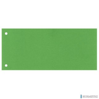 Przekładki 1/3 A4 Maxi Esselte, zielony, 100 szt., 624447