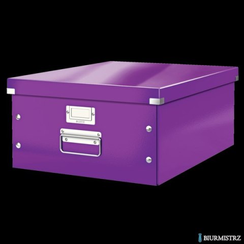 Pudełko LEITZ Click & Store A3 fioletowe 60450062