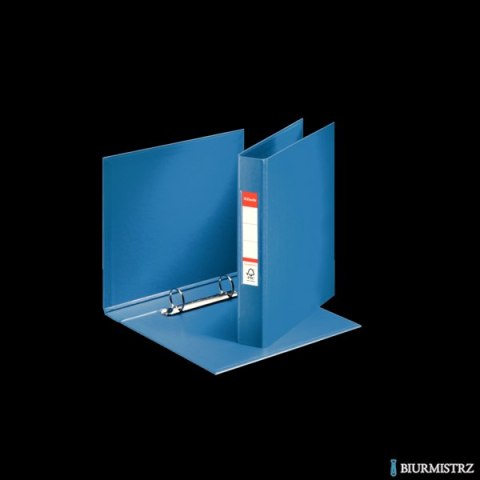 Segregator Esselte A5 z 2 kółkami, grzbiet 40 mm, niebieski, 47685