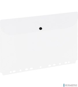 Teczka kopertowa ZP045A, biały, A4 europerforacja GRAND 120-1461