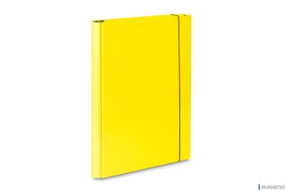 Teczka skrzydłowa z gumką CARIBIC 4cm żółta VAUPE, 339/28