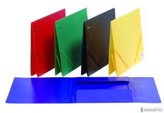 Teczka z gumka A4 PP 175400-02 czarny BIELLA