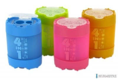 Temperówka 4-otworowa z pojemnikiem K4 KUM