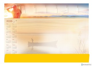 Terminarz - Planer A2 z listwą 2026 Lato Michalczyk i Prokop T-1-A2-1 kalendarz biuwar