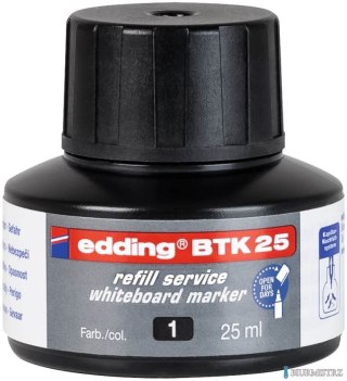 Tusz do markerów do tablic 25 ml czarny Edding BTK25/001/C
