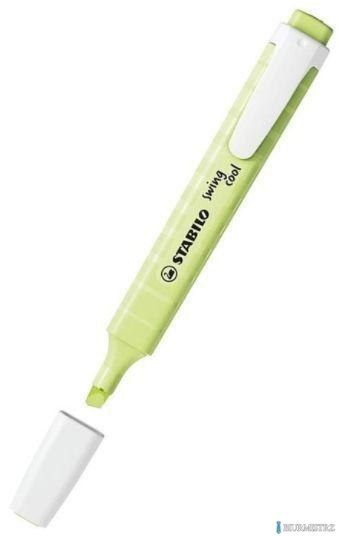 Zakreślacz STABILO swing cool pastel pastelowy limonkowy 275/133-8