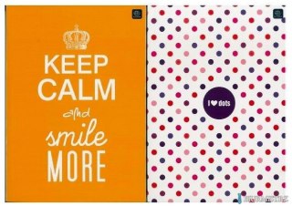 Brulion A5 96k kratka PT mix INTERDRUK