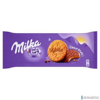Ciastka MILKA CHOCO GRAIN z płatkami owsianymi oblane czekoladą 126g