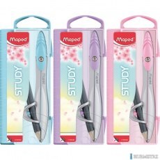 Cyrkiel STUDY COLLECTOR czarny+ołówek 194111 MAPED pud.z zaw.