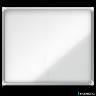 Gablota magnetyczna zewnętrzna Nobo Premium Plus 15xA4 (drzwiczki przesówne) 1902609