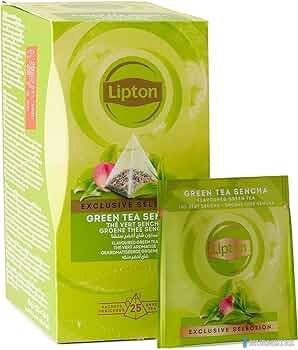 Herbata LIPTON PIRAMID ZIELONA SENCHA Exclusive Selection 25 kopert