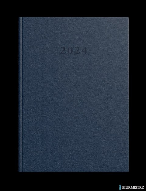 Kalendarz TOP 2000 STANDARD 2024 A5 dzienny granatowy 400177474